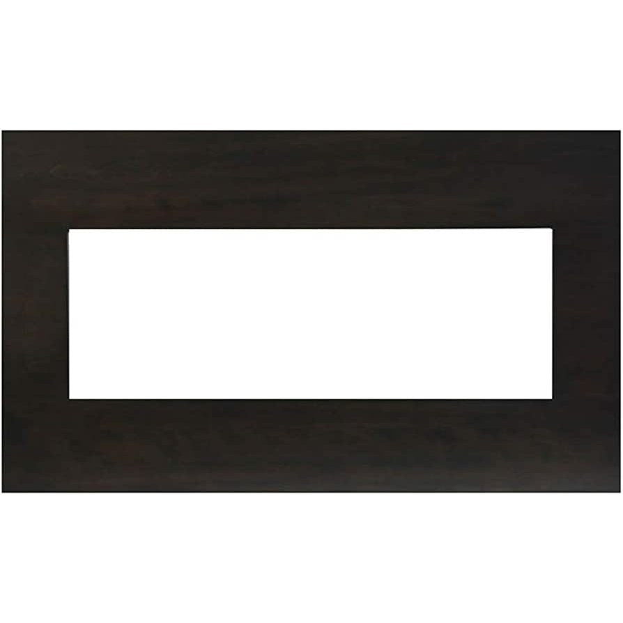 Amantii Knotty Black Birch Wooden Mantel Surround Surrounds