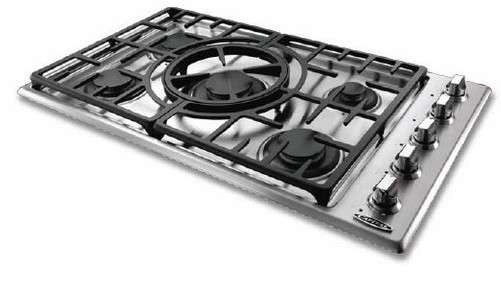 MCT365GSN Capital 36" Gas Cooktop with 5 Sealed Burners - Natural Gas - Stainless Steel