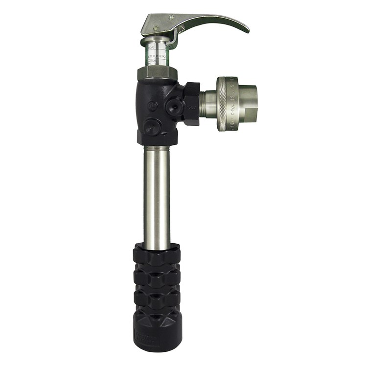 Marshall Excelsior - ME800EXTWS Low Emmission Hose End Valve 1-3/4 ACME x 1 FNPT Extended Grip With Swivel