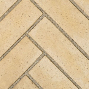 Mason Lite Cream Herringbone Brick Panels for MFP39 Fireplace