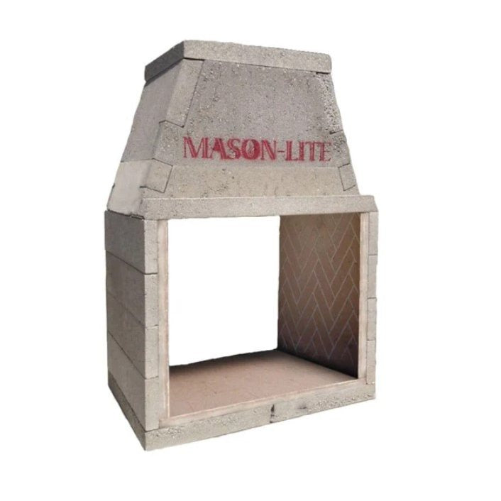 Mason Lite Mason-Lite 43" See Through Firebox Traditional