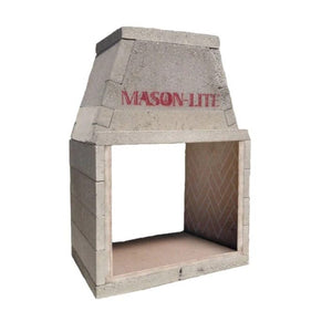 Mason Lite Mason-Lite 43" See Through Firebox Traditional