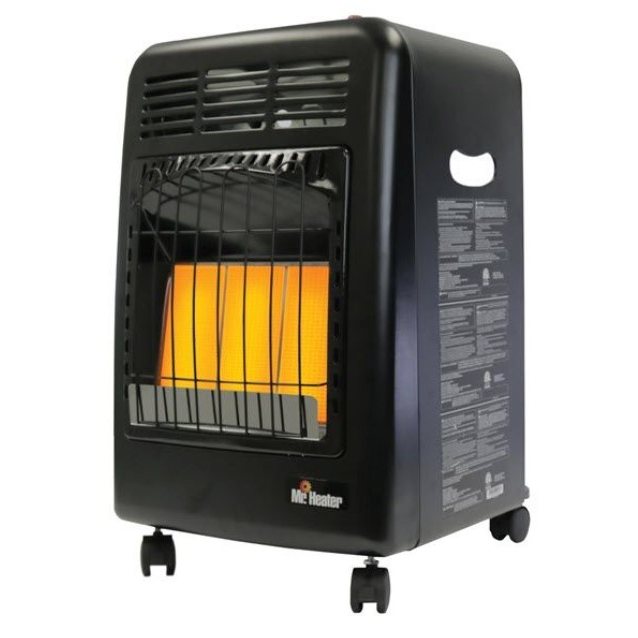 Mr. Heater Outdoor 18,000 BTU Portable Radiant Heat Cabinet Propane Heater
