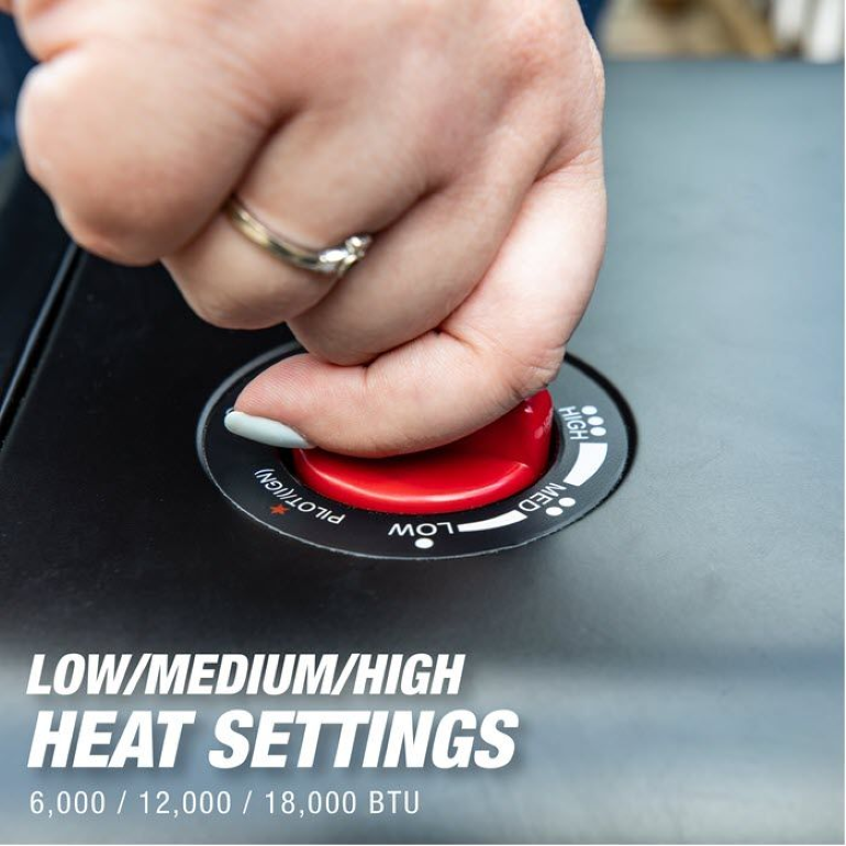 Mr. Heater Outdoor 18,000 BTU Portable Radiant Heat Cabinet Propane Heater view 5