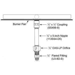 Firegear Universal LP Conversion Kit OAS-LPK31