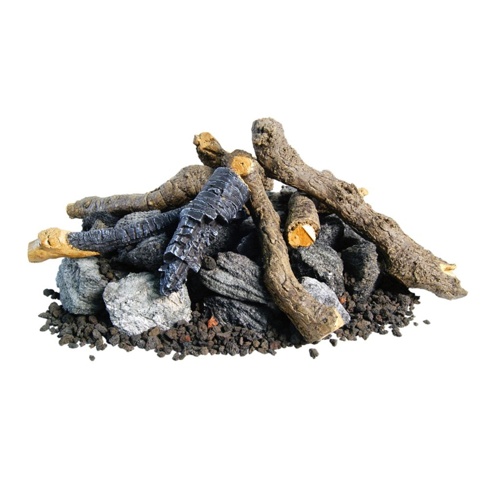 American Fyre Designs Beachwood Logs, Stones