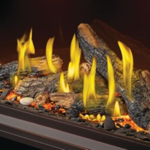 Napoleon Oak Luminous Log Kit 74 with Premium Burner