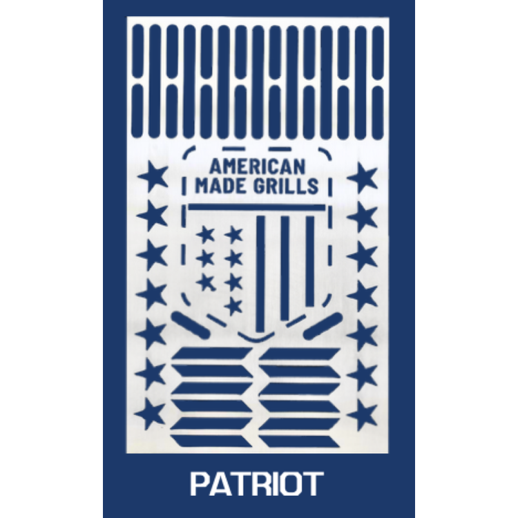 American Made Grills Small Patriot Grill Grate - 3 for 36" Grates