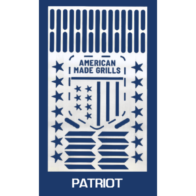 American Made Grills Small Patriot Grill Grate - 3 for 36" Grates