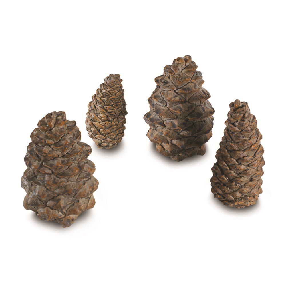 Real Fyre 4 Designer Pine Cones