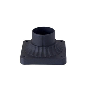 Everglow Cast Aluminum Pedestal Mount Base