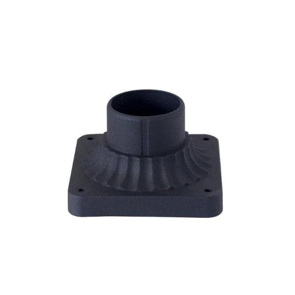 Everglow Cast Aluminum Pedestal Mount Base