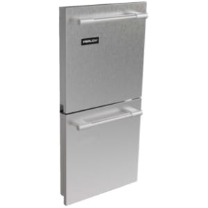 Perlick 15 inch Premium Knurl Overlay, Solid, Drawer Set, Locking 1056205