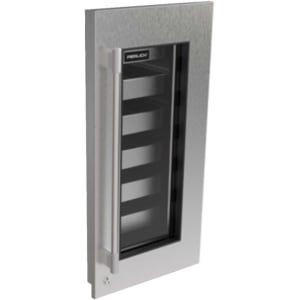 Perlick 15 inch Premium Knurl Overlay, Glass, Left, Locking 1056633