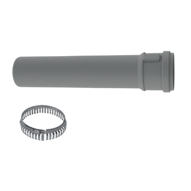 Duravent 6 inch PolyPro Single-Wall Pipe 72 inch Length