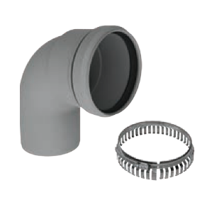 Duravent 5 inch PolyPro 90 Degree Elbow Elbows
