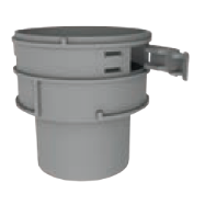 Duravent 5 inch PolyPro Flex Male Adapter Adapters
