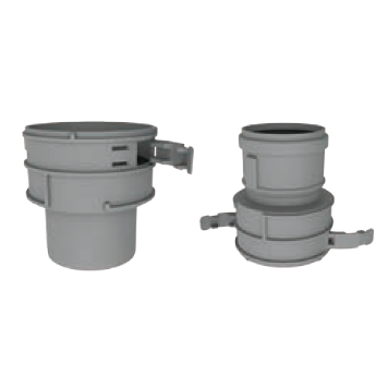 Duravent 5 inch PolyPro Flex Adapter Kit Adapters
