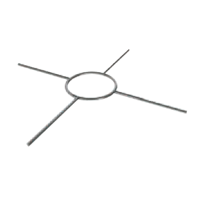Duravent 5 inch PolyPro Flex Support Bracket Brackets