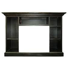 Buck Stove Prestige Bookcase Mantel Accessory Black Finish Mantels