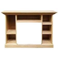 Buck Stove Prestige Bookcase Mantel Accessory Unfinished Finish Mantels