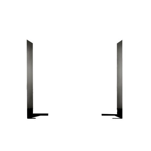 Napoleon MIRRO-FLAME Reflective Porcelain Panels Black PRP81-1