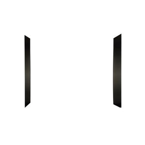 Napoleon MIRRO-FLAME Reflective Porcelain Panels Black PRPHD4