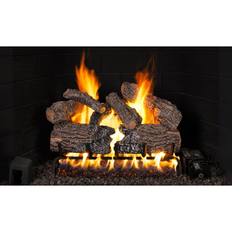 Real Fyre 30" Charred Oak Flame Enhanced Logs