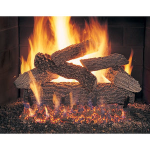Golden Blount 18" Round Mountain Oak Log Set