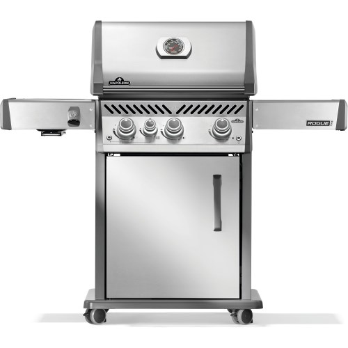 Rogue PRO 425 Natural Gas Grill with Infrared Side Burner, SS