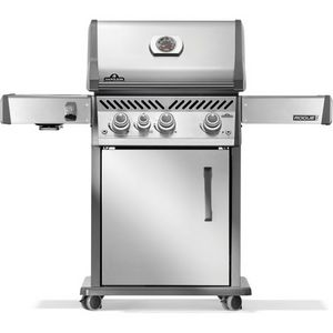 Rogue PRO 425 Natural Gas Grill with Infrared Side Burner, SS