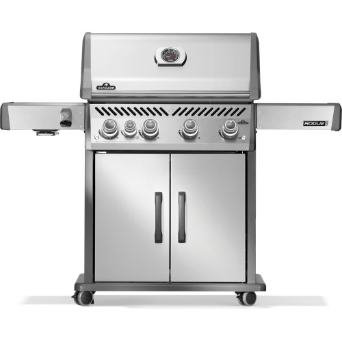 Rogue PRO 525 Natural Gas Grill with Infrared Side Burner, SS