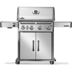 Rogue PRO 525 Natural Gas Grill with Infrared Side Burner, SS