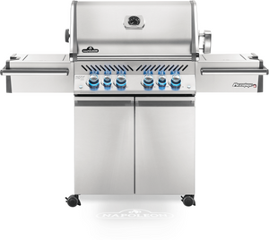 Prestige PRO 500 Natural Gas Grill with Infrared Rear and Side Burners, SS