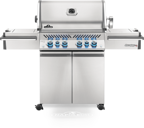 Prestige PRO 500 Propane Gas Grill with Infrared Rear and Side Burners, SS