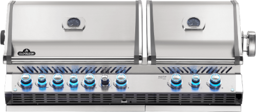 Built-in Prestige PRO 825 NG Gas Grill Head with IR Bottom and Rear Burner, SS