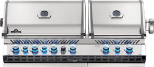 Built-in Prestige PRO 825 NG Gas Grill Head with IR Bottom and Rear Burner, SS