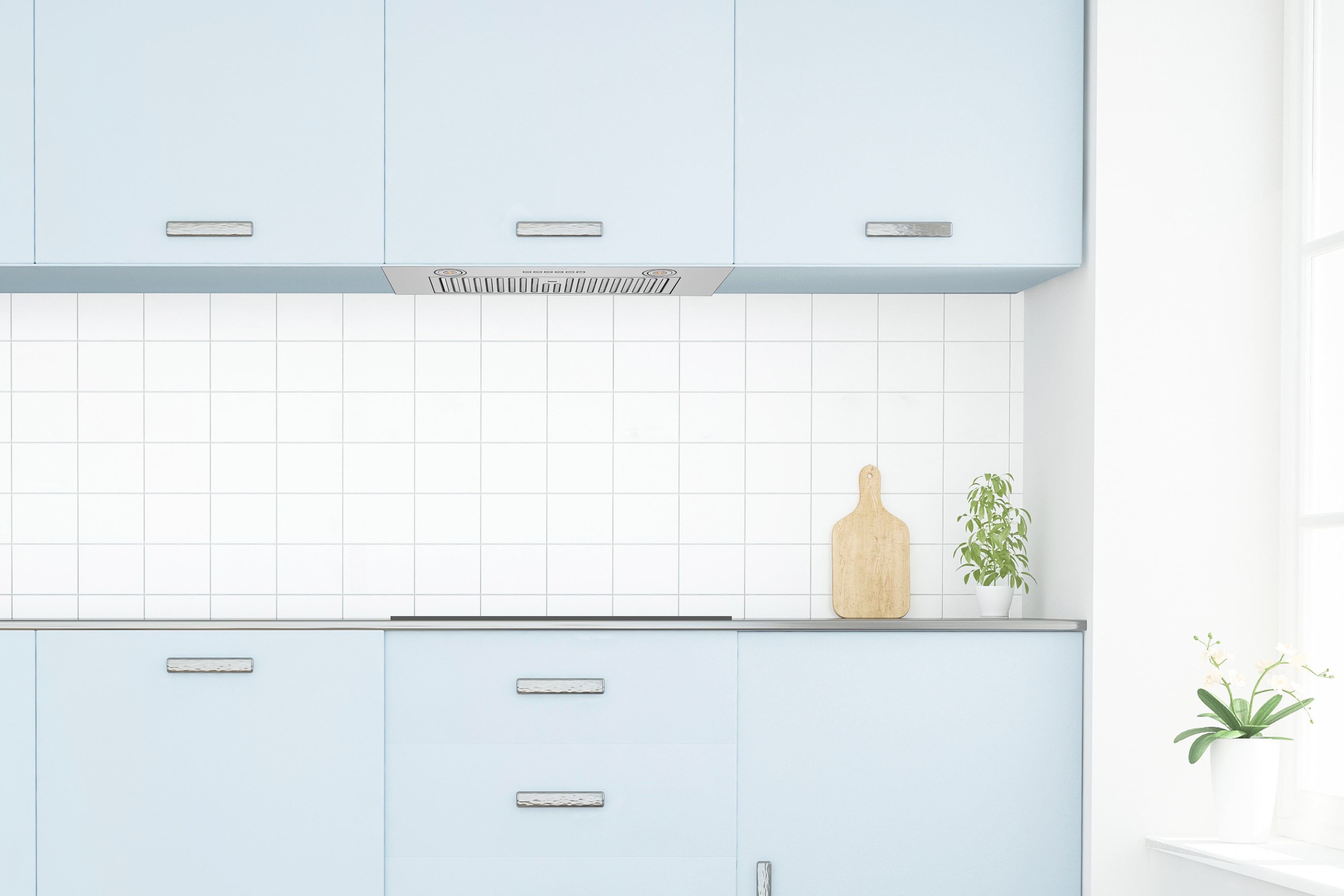 IN-R100 Built-In Range Hood - Convertible - 11.25" Deep