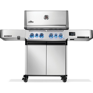 Prestige 500 Connected, NG Grill with Infrared Side and Rear Burner, SS