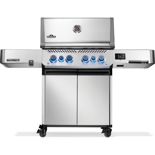 Prestige 500 Connected, NG Grill with Infrared Side and Rear Burner, SS