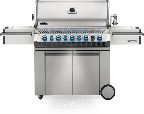 Prestige PRO 665 Propane Gas Grill with Infrared Rear and Side Burners, SS