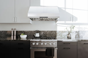 WM-540 Wall Mount Range Hood - Convertible - Low Profile Design
