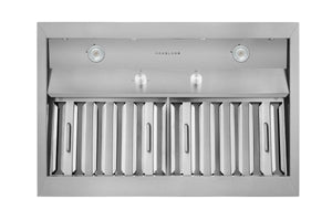 IN-R200 Built-In Range Hood - Convertible - 18.5" Deep