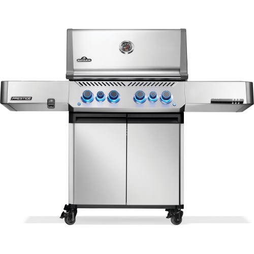 Prestige 500 NG Grill with Infrared Side and Rear Burner, SS