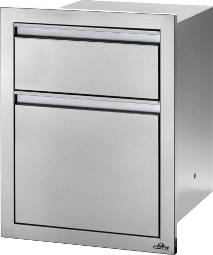 18" X 24" Double Drawer: Waste Bin