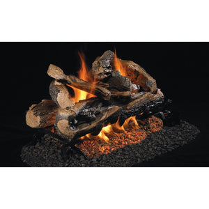 Real Fyre 24" Rugged Split Oak Vented See Through Log Set