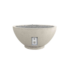 Firegear Sanctuary 2 Natural Gas Fire Bowl SS Burner Series in Arctic with TPSI SAN2-34DBSTPSI-AR
