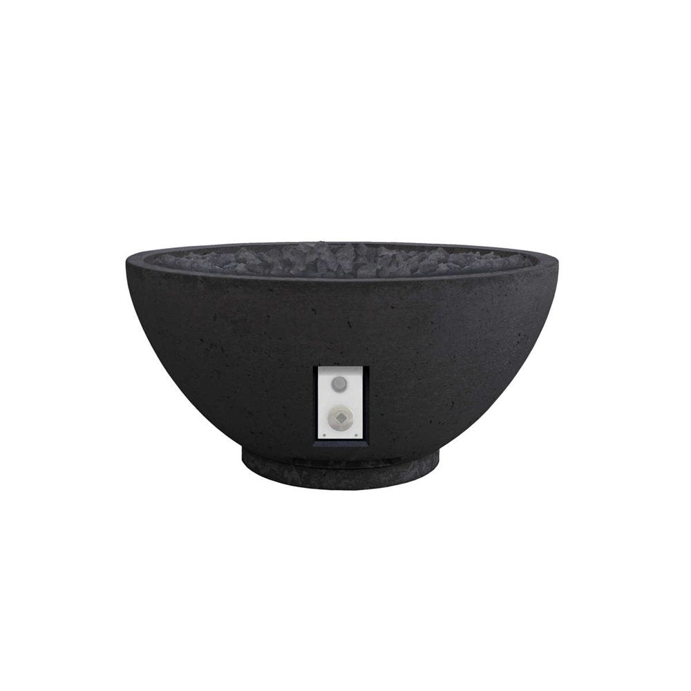 Firegear Sanctuary 3 Propane Fire Bowl SS Burner Series in Raven with TPSI