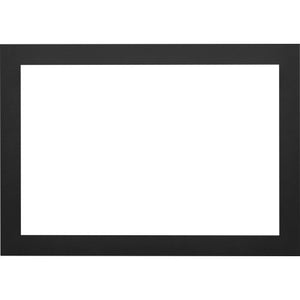 Napoleon Small 4-Sided Faceplate Black SBK4F4B4