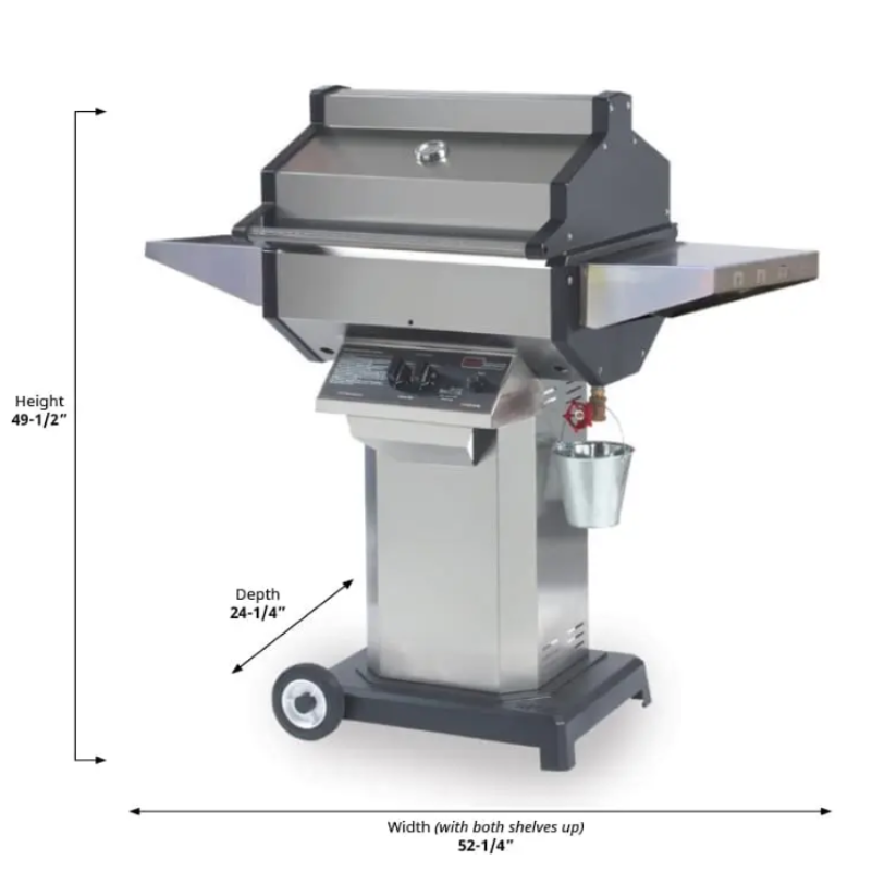 Phoenix Grills SD Portable Mount Natural Gas Grill view 2